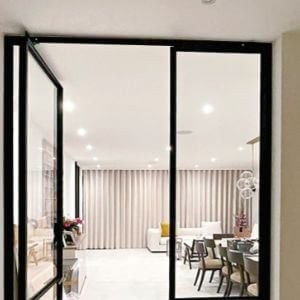 Geera - Crittall style doors - pivot doors